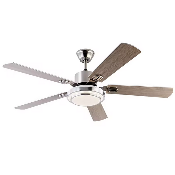 Deckenventilator mit Fernbedienung und moderner LED-Beleuchtung